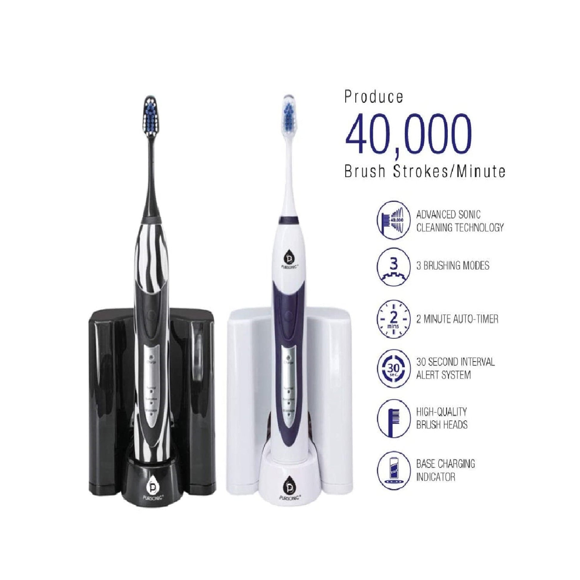 Electric Movement Rechargeable Electric Toothbrush-2