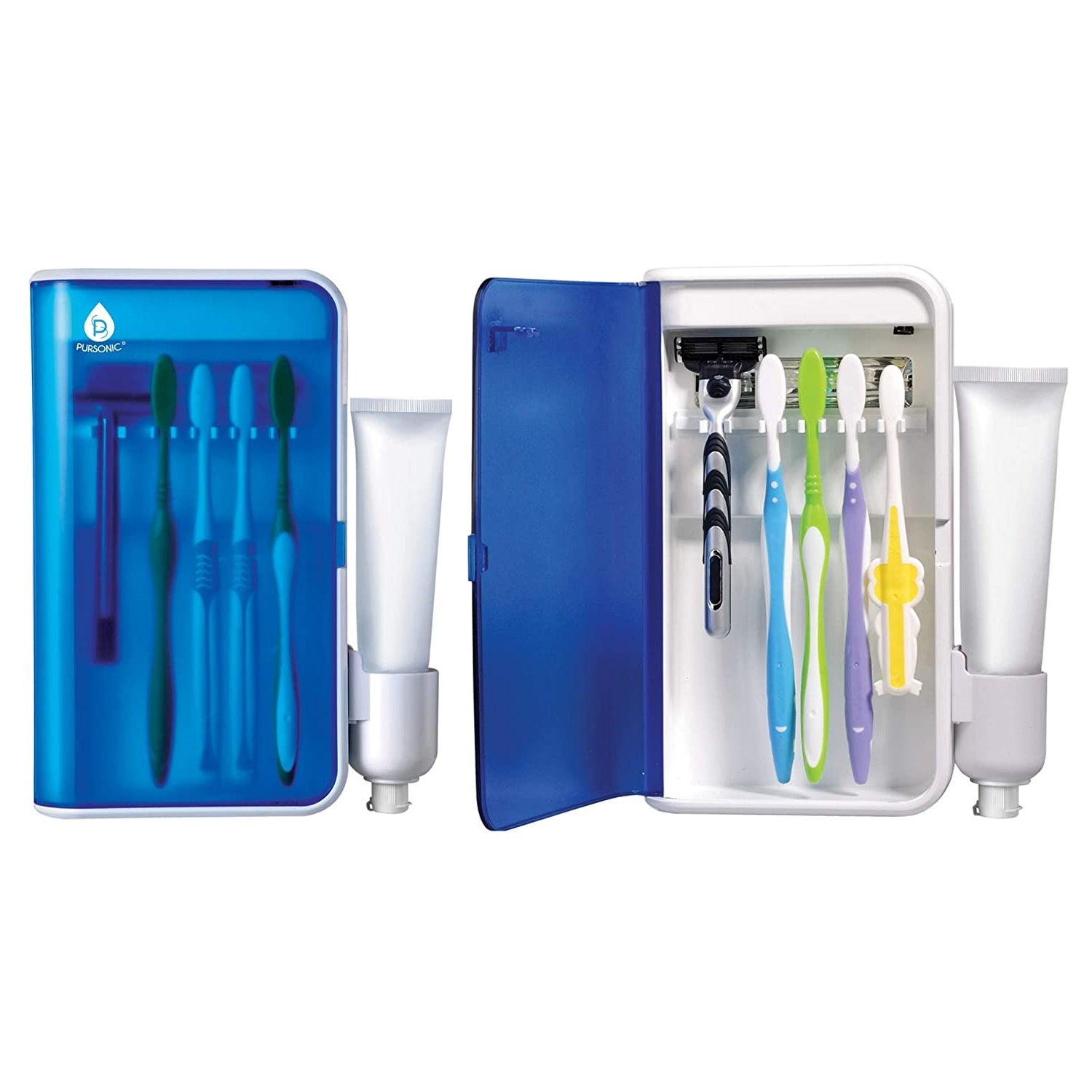 Wall Mountable Portable UV Toothbrush Sanitizer-1