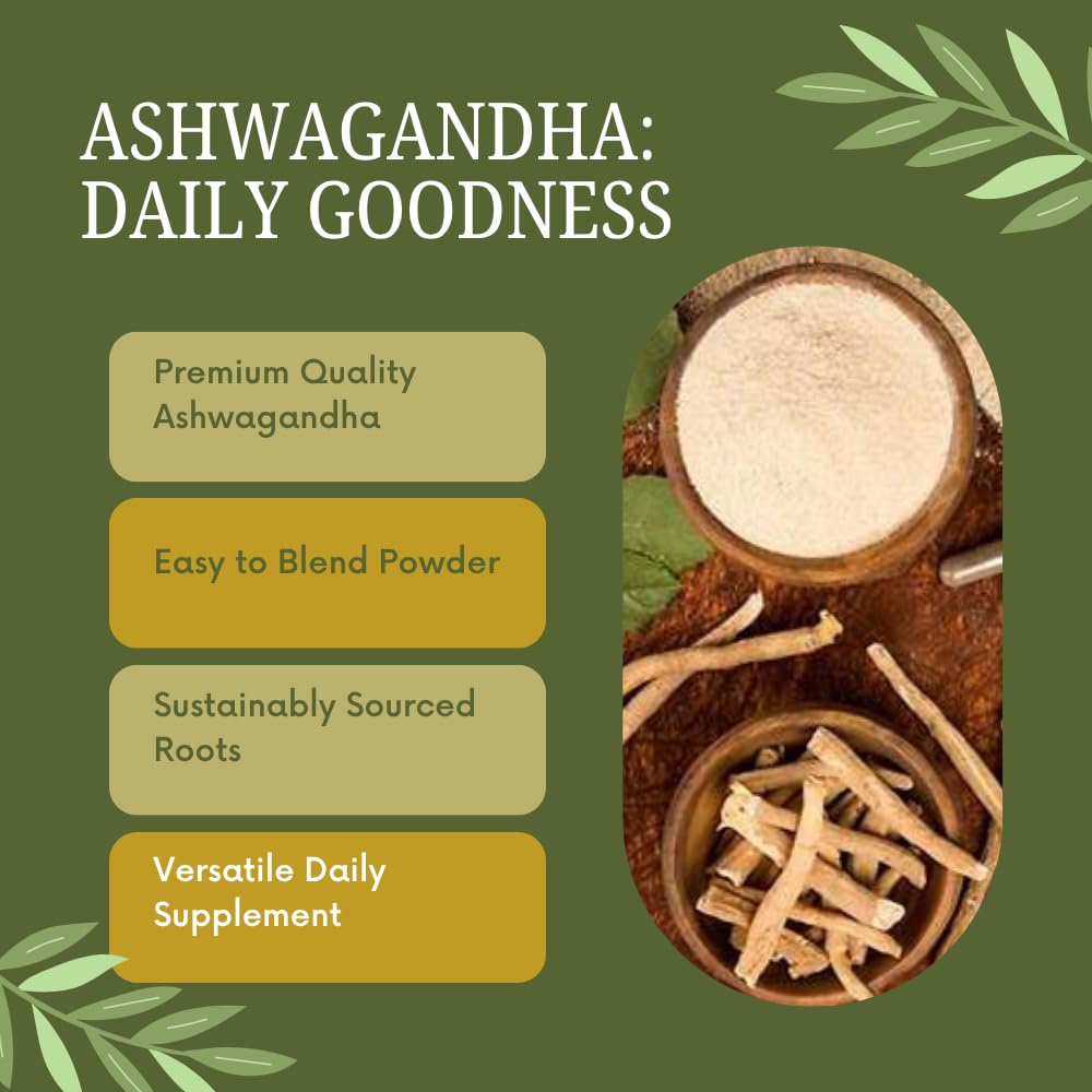 Gourmet Ashwagandha Root Ground Powder-3