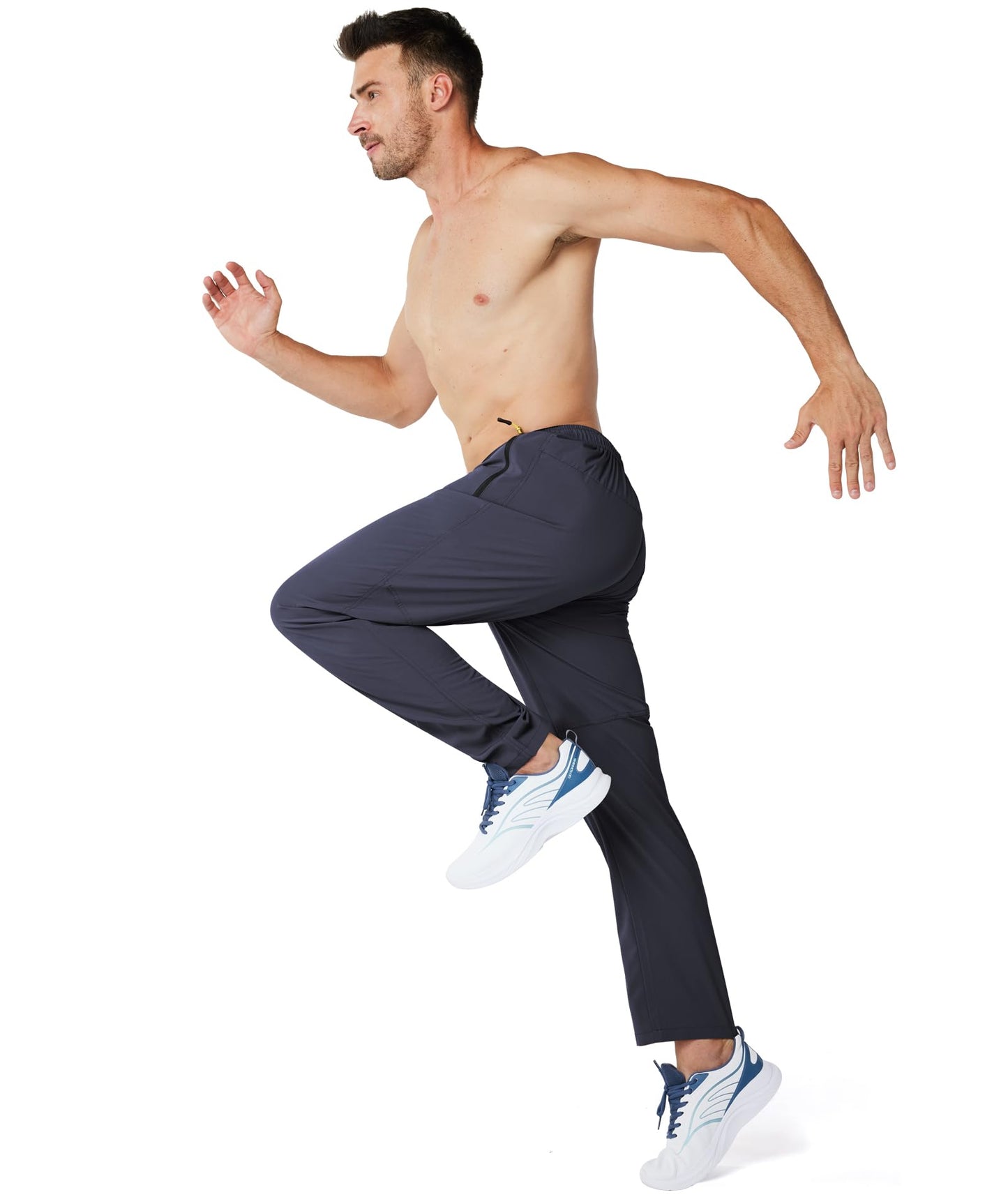 Zoofly Men's Sweatpants Athletic Pants Breathable Quick Dry Water Resistant Jogger Track Pants Workout Hiking Pants