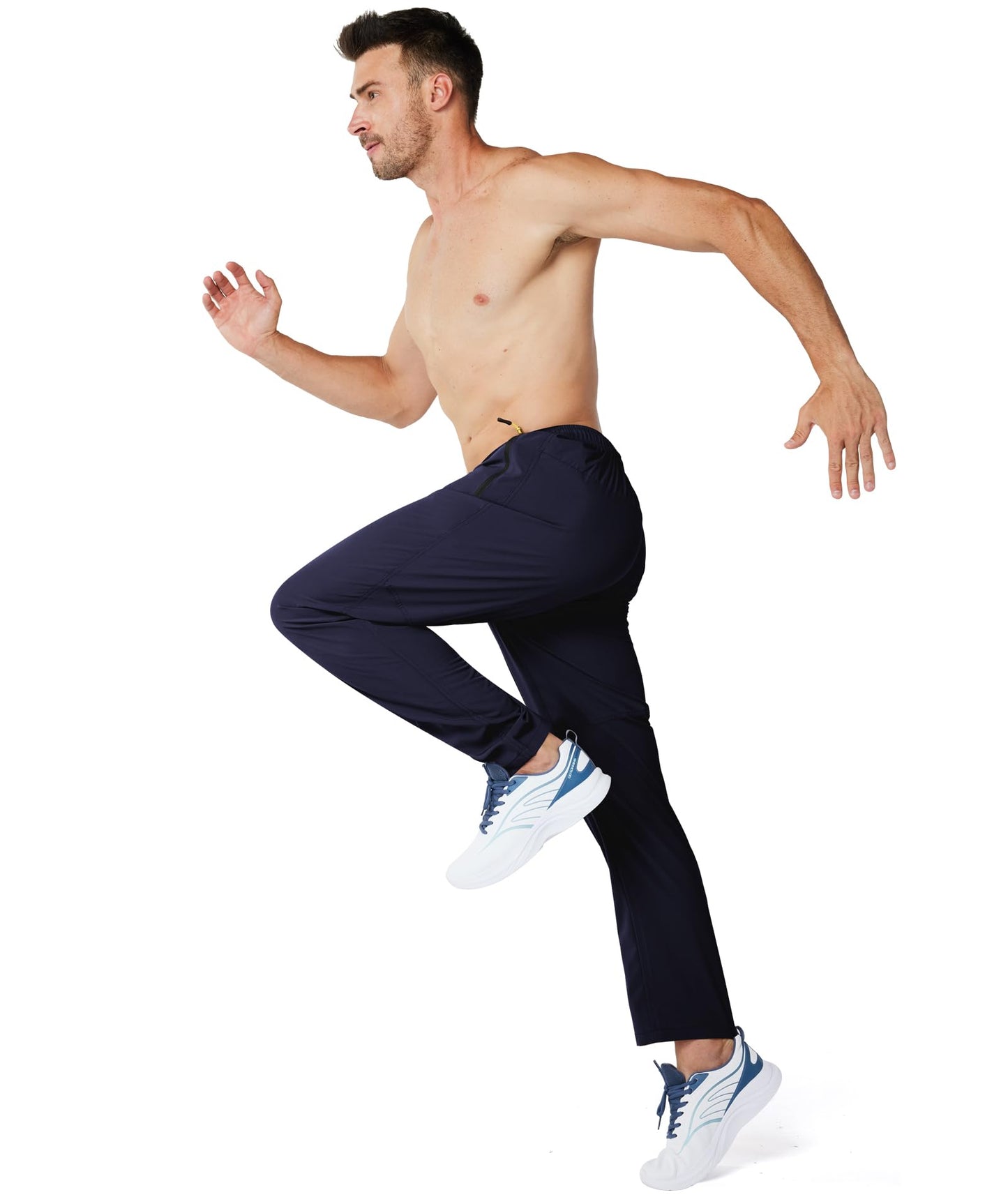 Zoofly Men's Sweatpants Athletic Pants Breathable Quick Dry Water Resistant Jogger Track Pants Workout Hiking Pants