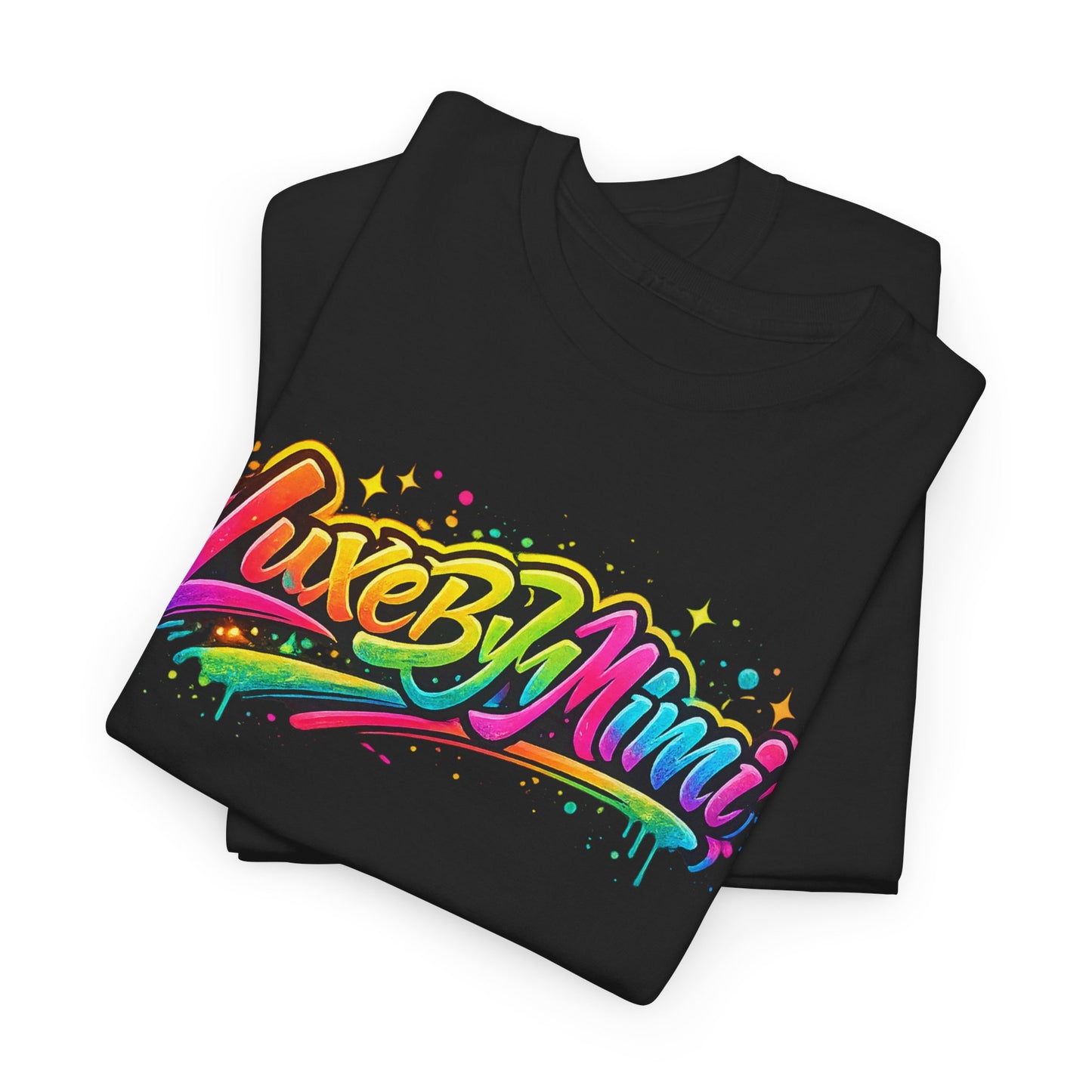 Graffiti Logo T-Shirt — 'Luxe By Mimi' Brand Colorful Streetwear Tee