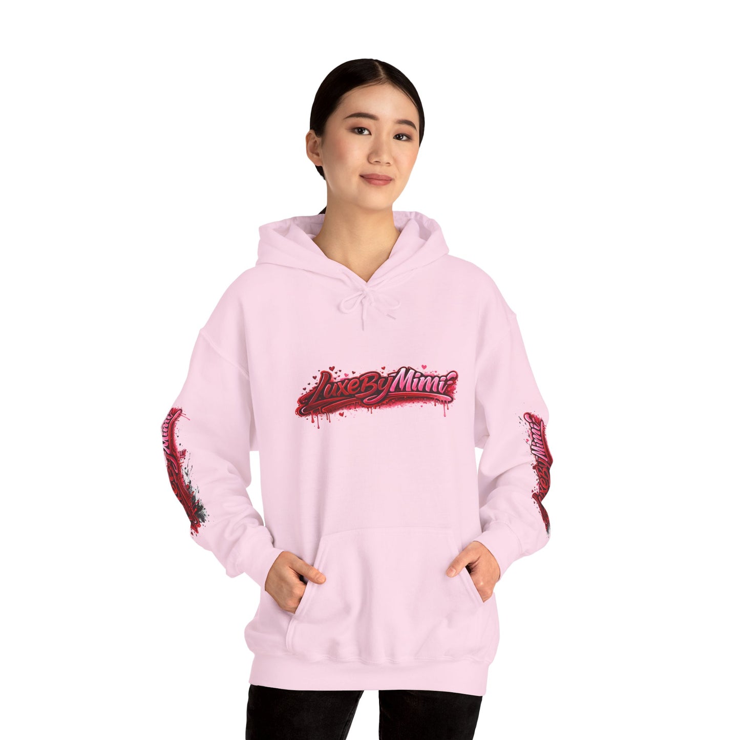 LuxeByMimi Brand Graffiti de Luxe Hoodie — Streetwear Pullover