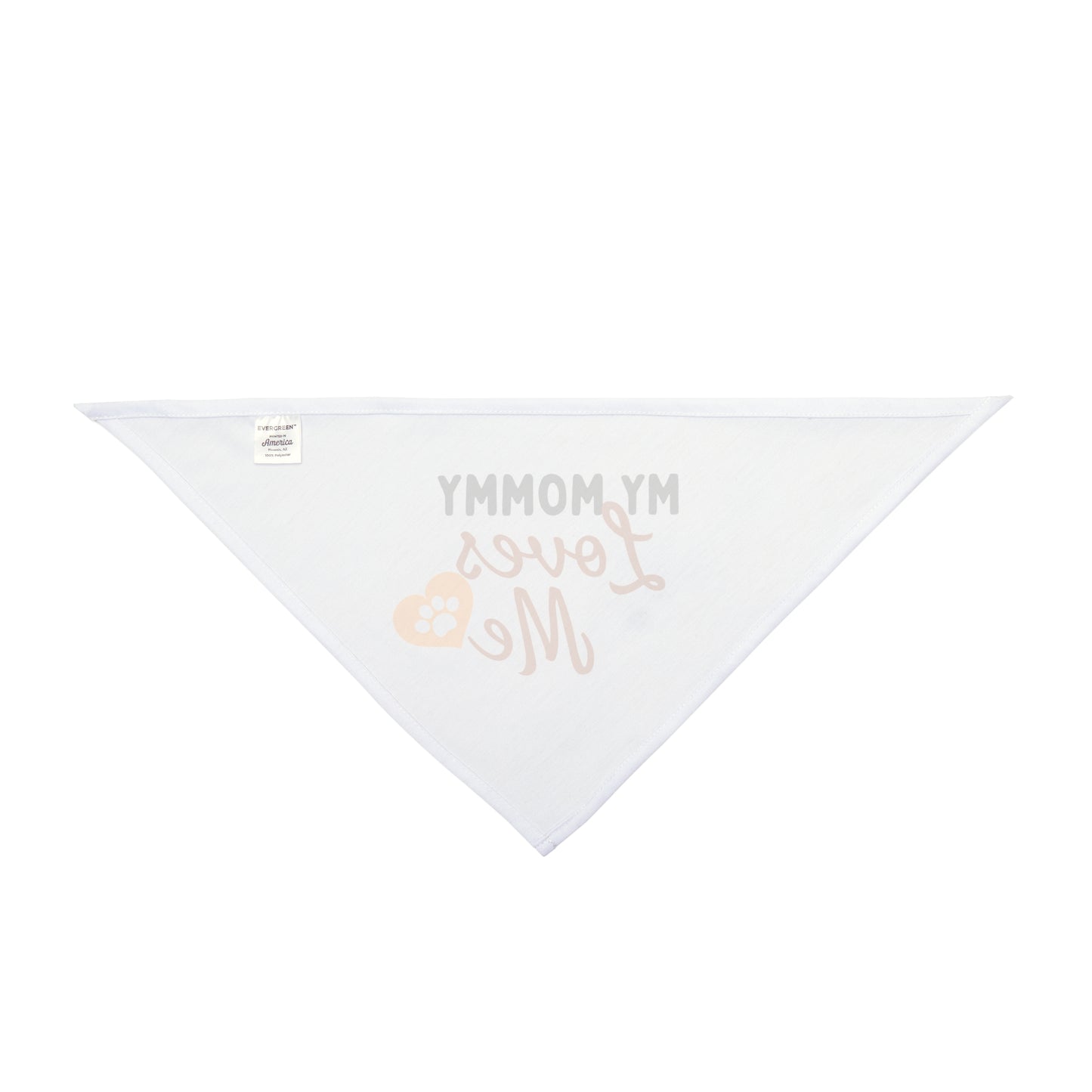 Cute Dog Bandana - "My Mommy Loves Me" - Pet Accessory for Loving Dog Owners, Gift for Pet Lovers, Mother's Day Dog Gear, Everyday Wear