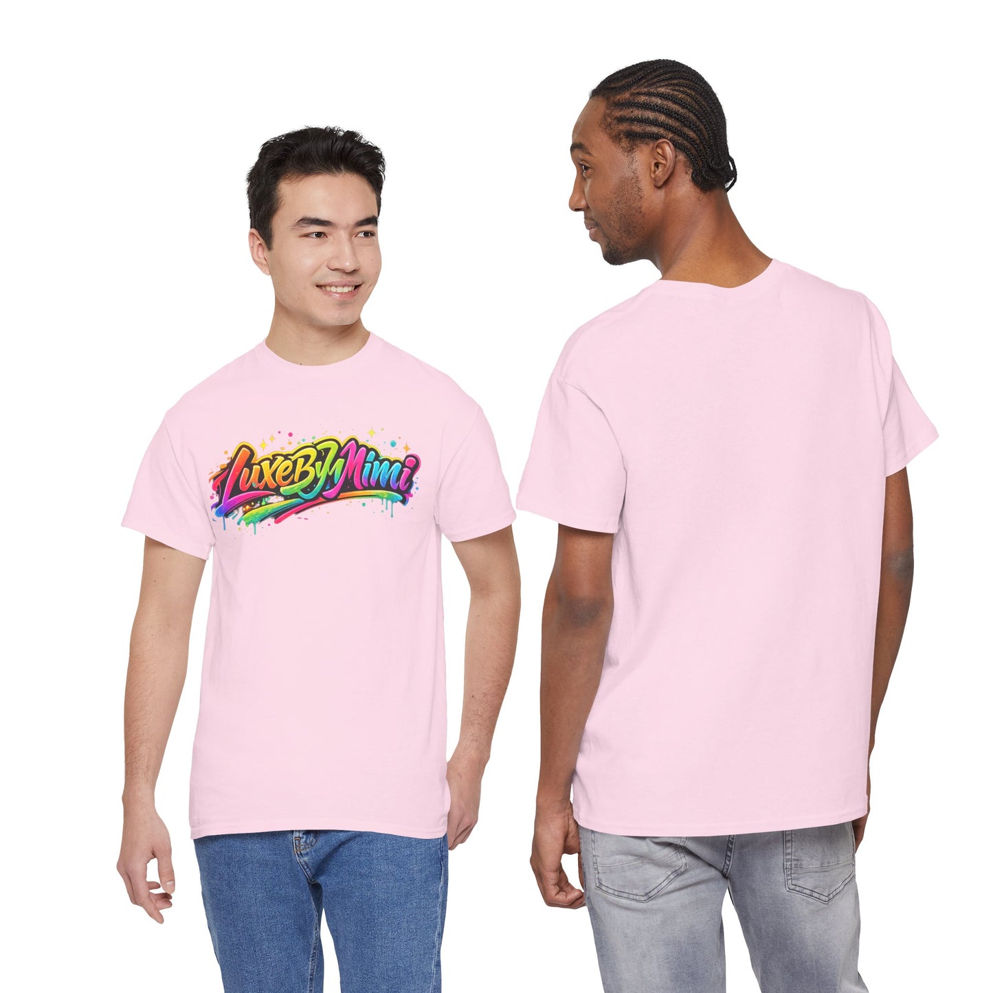 Graffiti Logo T-Shirt — 'Luxe By Mimi' Brand Colorful Streetwear Tee