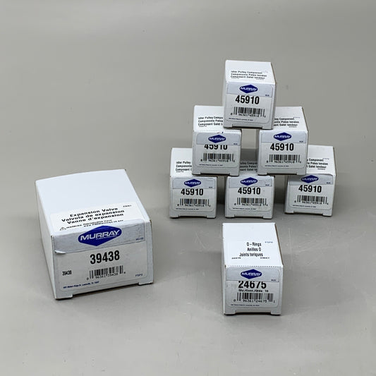 FOUR SEASONS Lot of 8! System Replacement 45910, O-Rings 24675, and Expansion Valves 39438