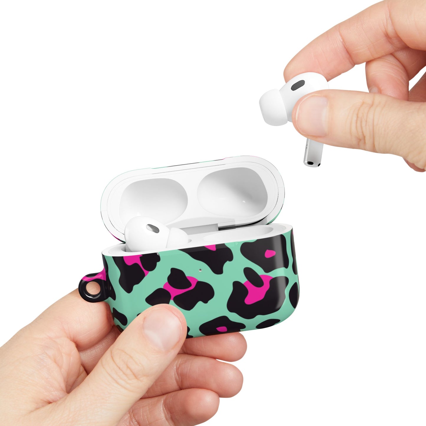 Trendy Leopard Print AirPod Cases | Cute Wireless Earbud Protectors, Stylish Gadget Accessories, Gift for Tech Lovers, Fun Animal Print