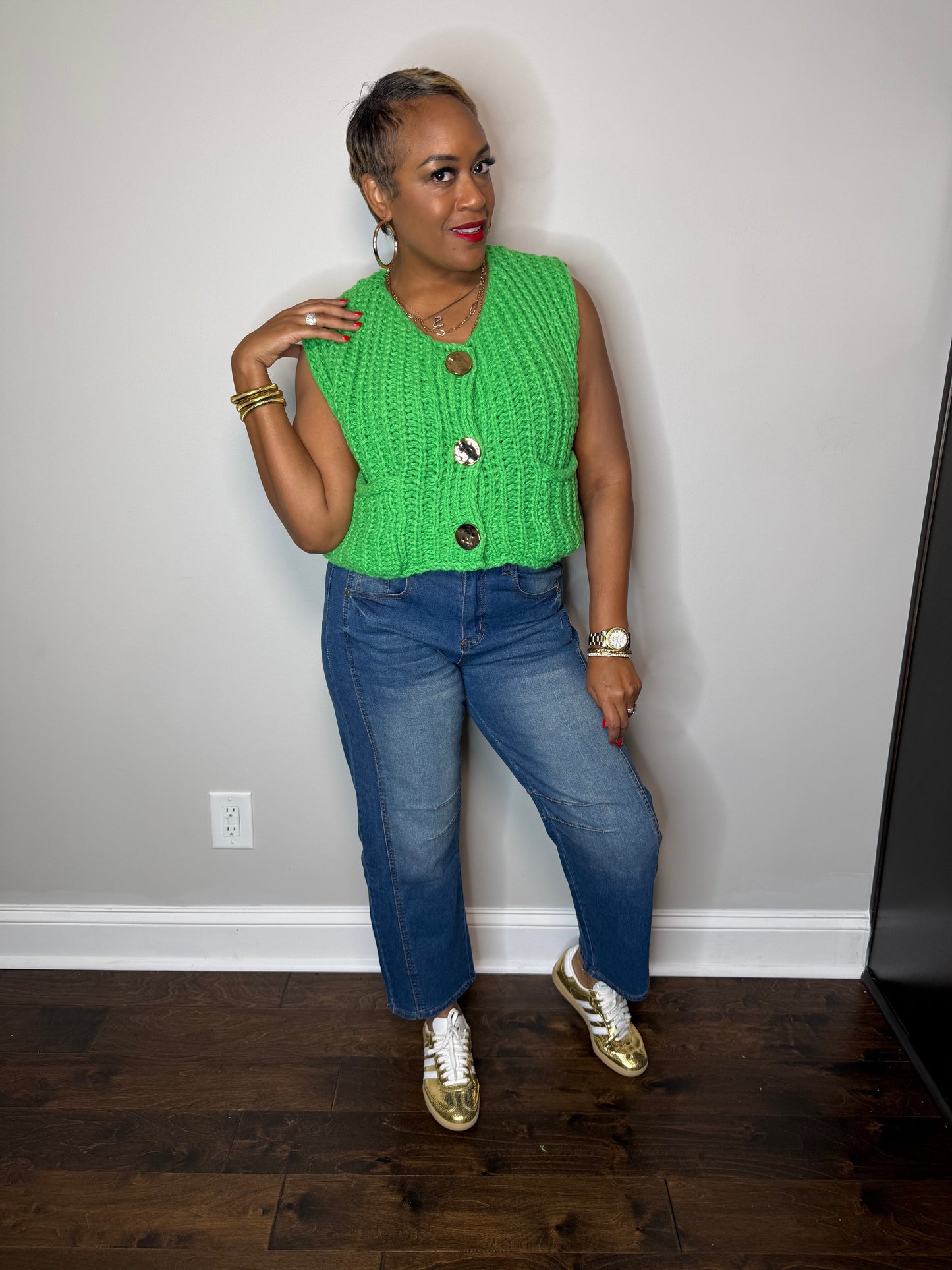 Cropped Jeans