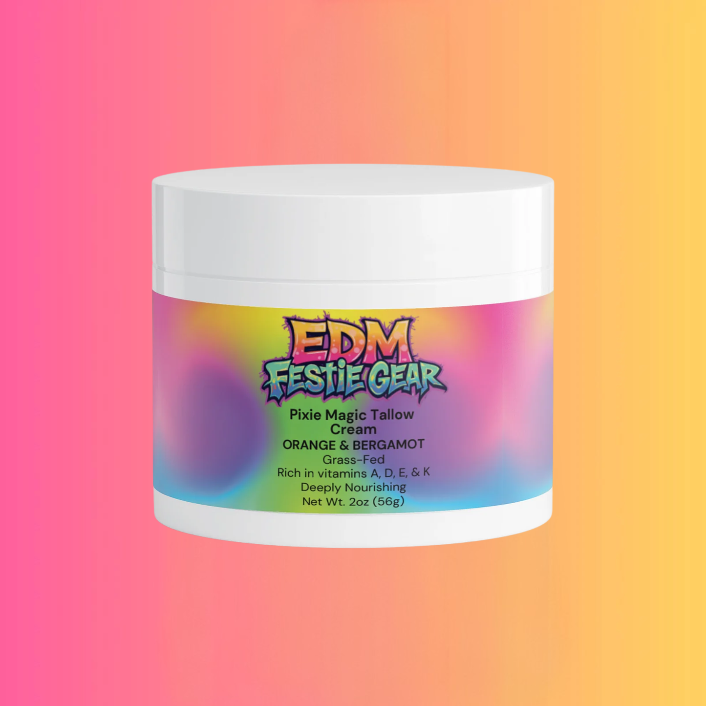 Pixie Magic Tallow Cream - Orange & Bergamot Festival Glow