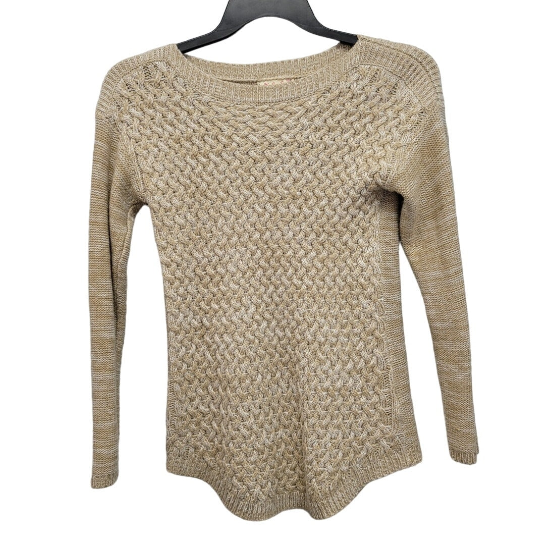 Its Our Time Womens Medium 100% Acrylic Long Sleeve Knit Pullover Sweater