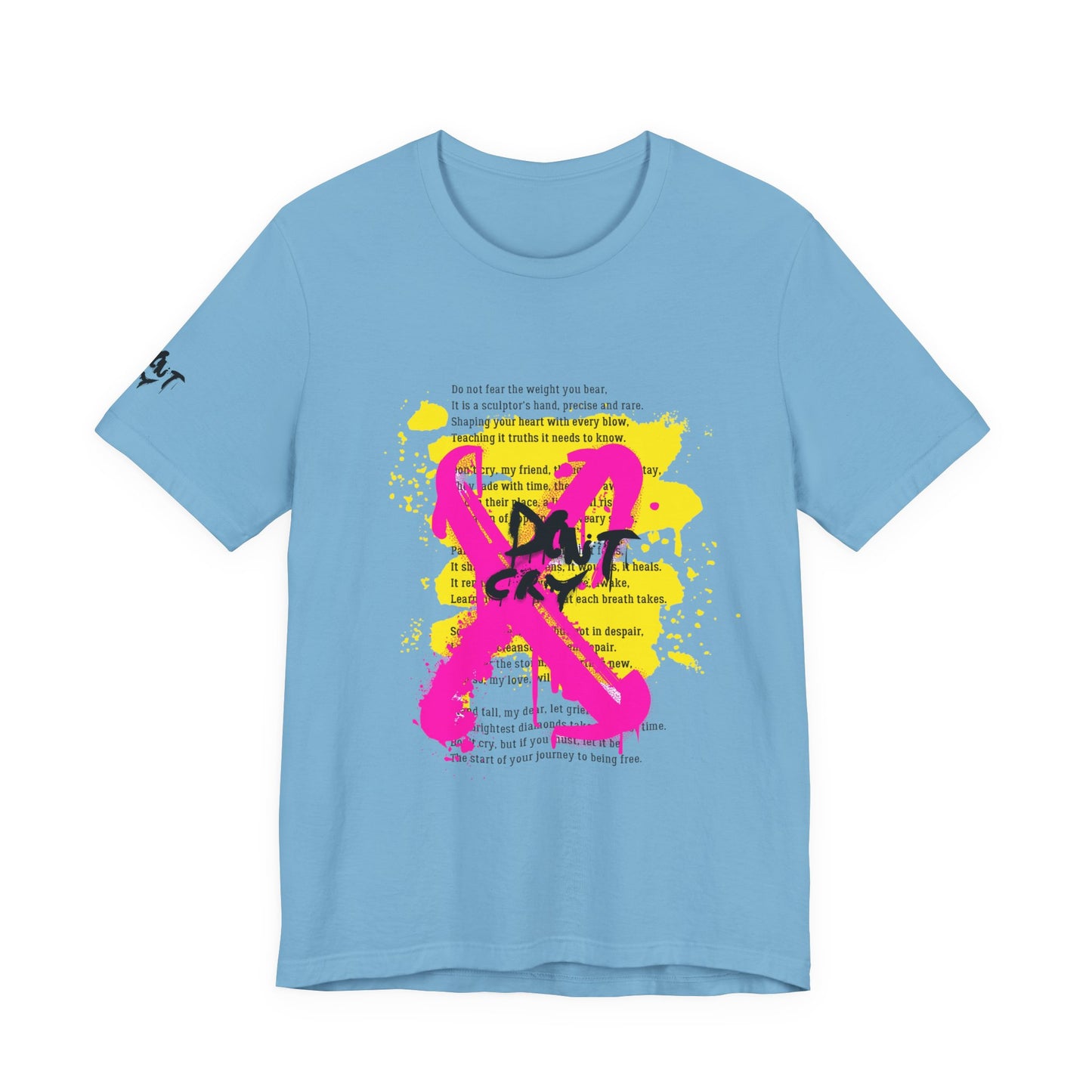 Inspirational Unisex Short Sleeve Tee - Journey to Self-Love & Empowerment