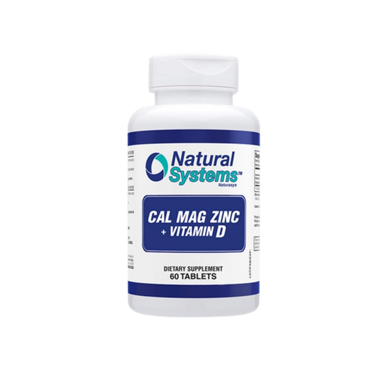 Natural Systems Cal Mag Zinc + Vitamin D Supplement (60ct)
