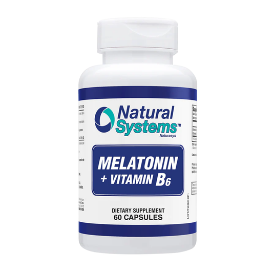 Natural Systems Melatonin + B6 60 Tablets