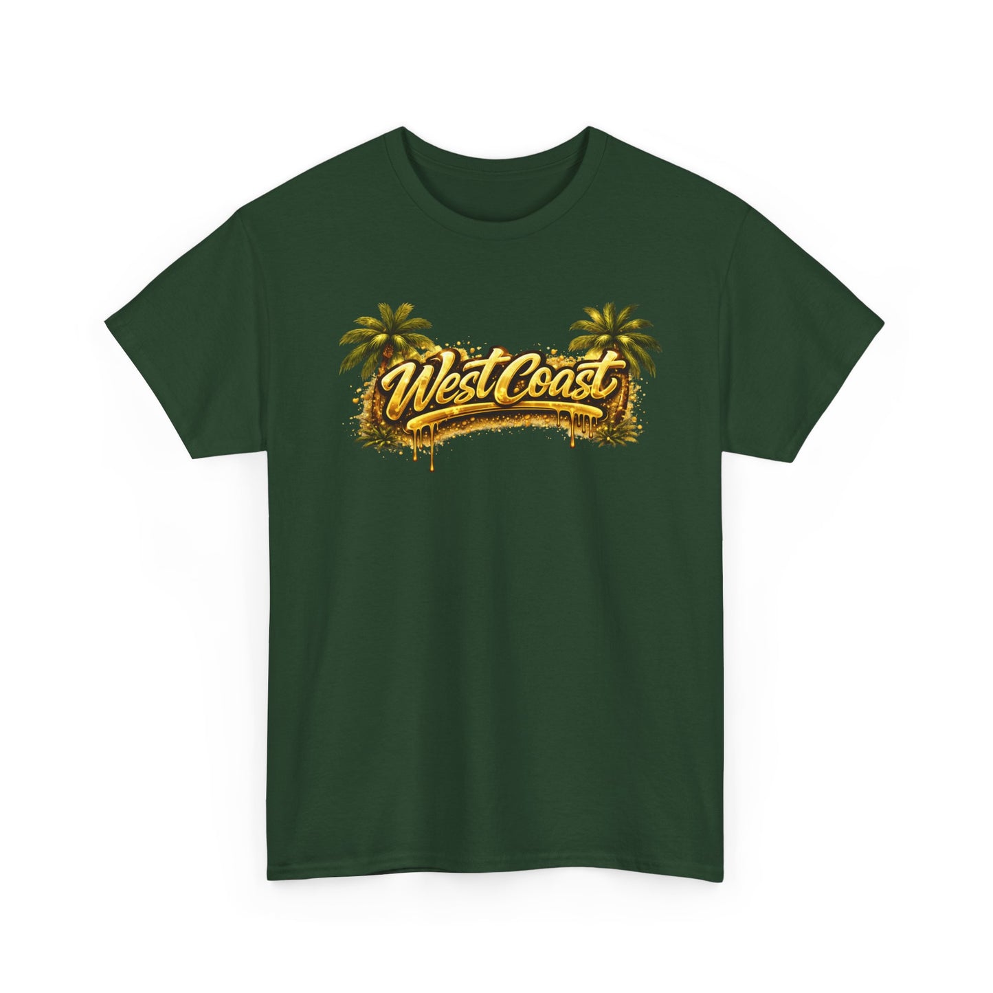 West Coast Palm Tree T-Shirt — Retro Surf Vibe Tee