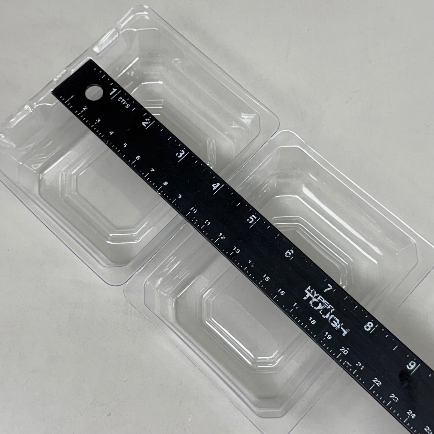 Boutonniere & Corsage Clear Plastic Box (50 Count) 4" x 3" x 3"