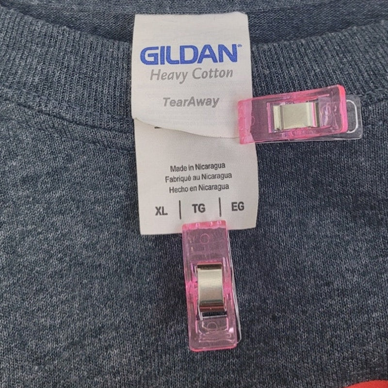 Gildan Mens XL PolyCotton Dodge Short Sleeve Crew Neck Tee Shirt