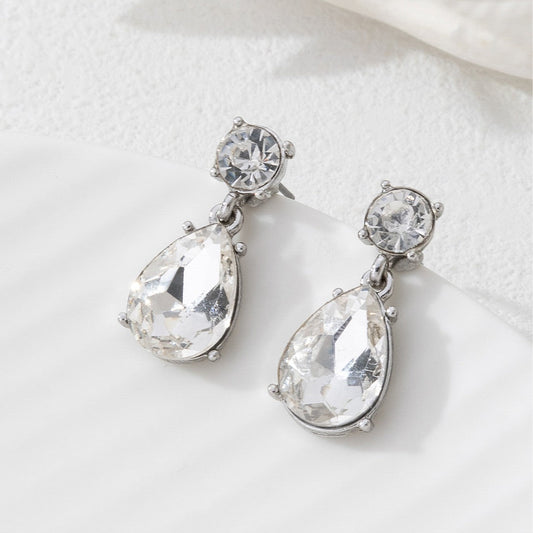 Wholesale Floral Interlinked Drop Earrings, New Niche Design Women  Earrings, European American High End Light Luxury Jewelry