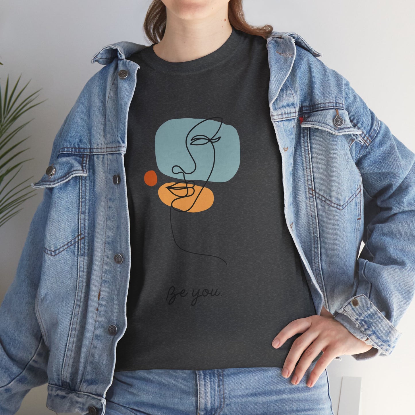 Be You Unisex Cotton Tee - Inspirational Graphic Tee for Self-Love, Gift for Friends, Casual Wear, Birthday, Everyday Comfort