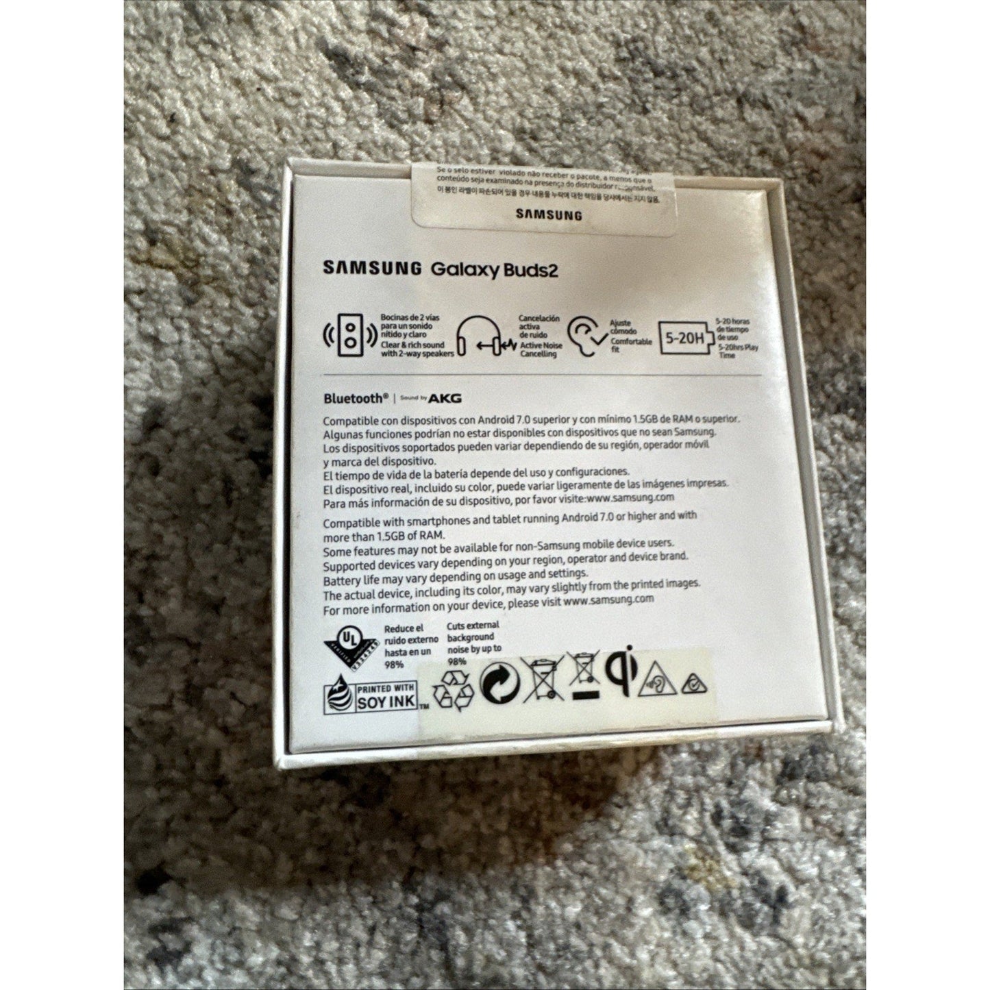 Brand New Samsung Galaxy Buds2 White