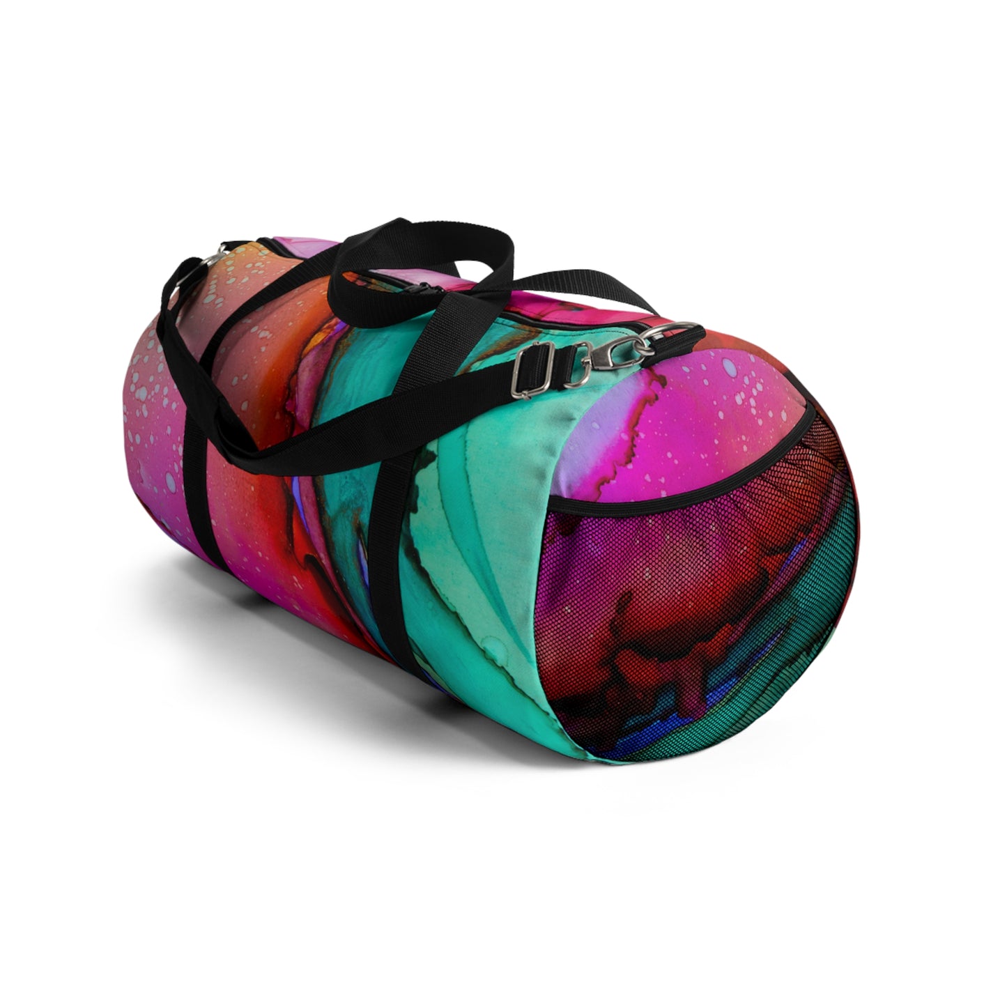 Vibrant Abstract Duffel Bag | Travel Bag, Gym Tote, Weekend Getaway, Colorful Bag, Unique Gift