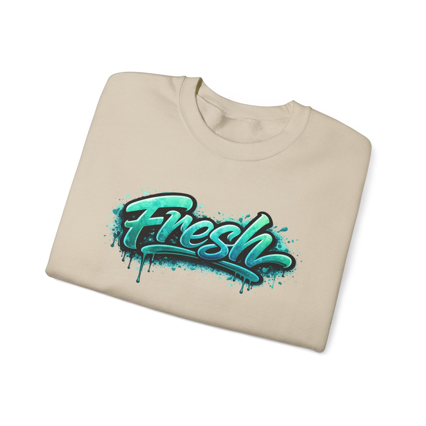 Fresh Graffiti Crewneck Sweatshirt