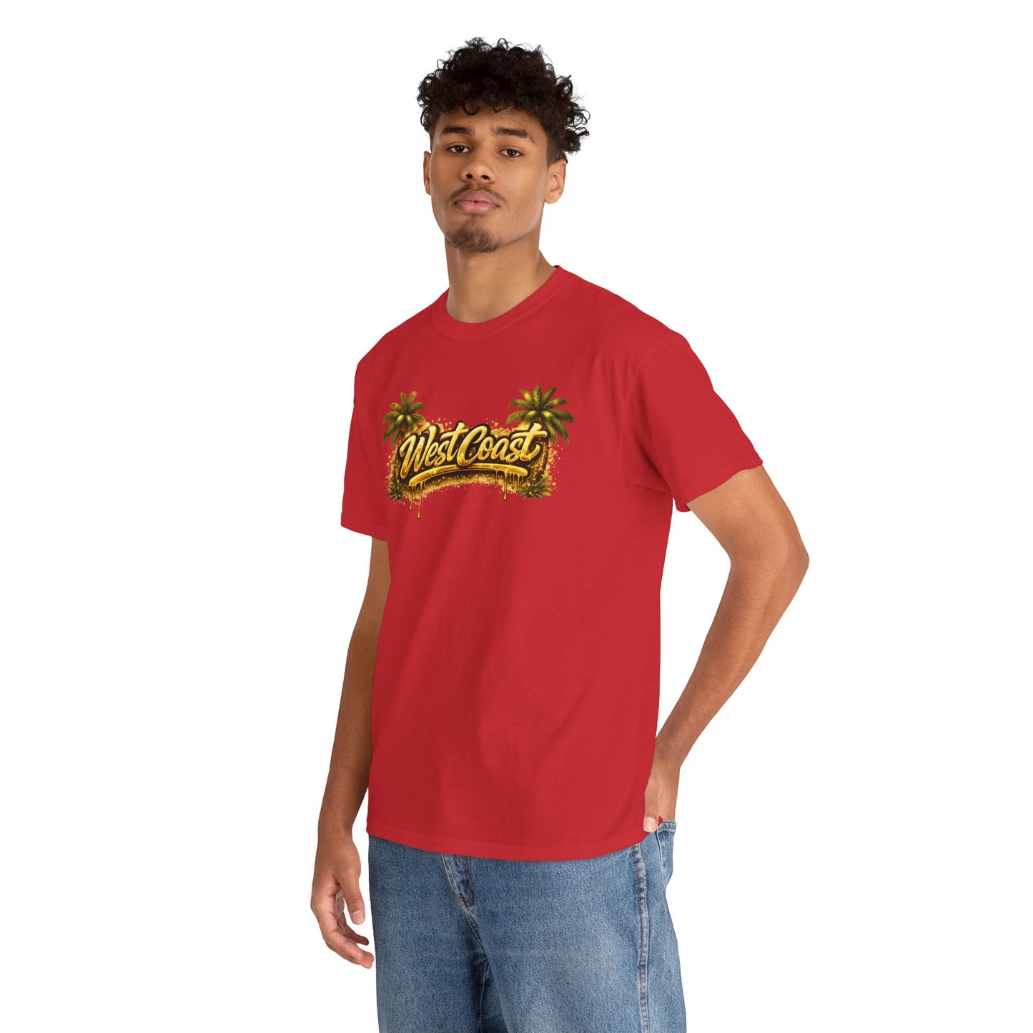 West Coast Palm Tree T-Shirt — Retro Surf Vibe Tee