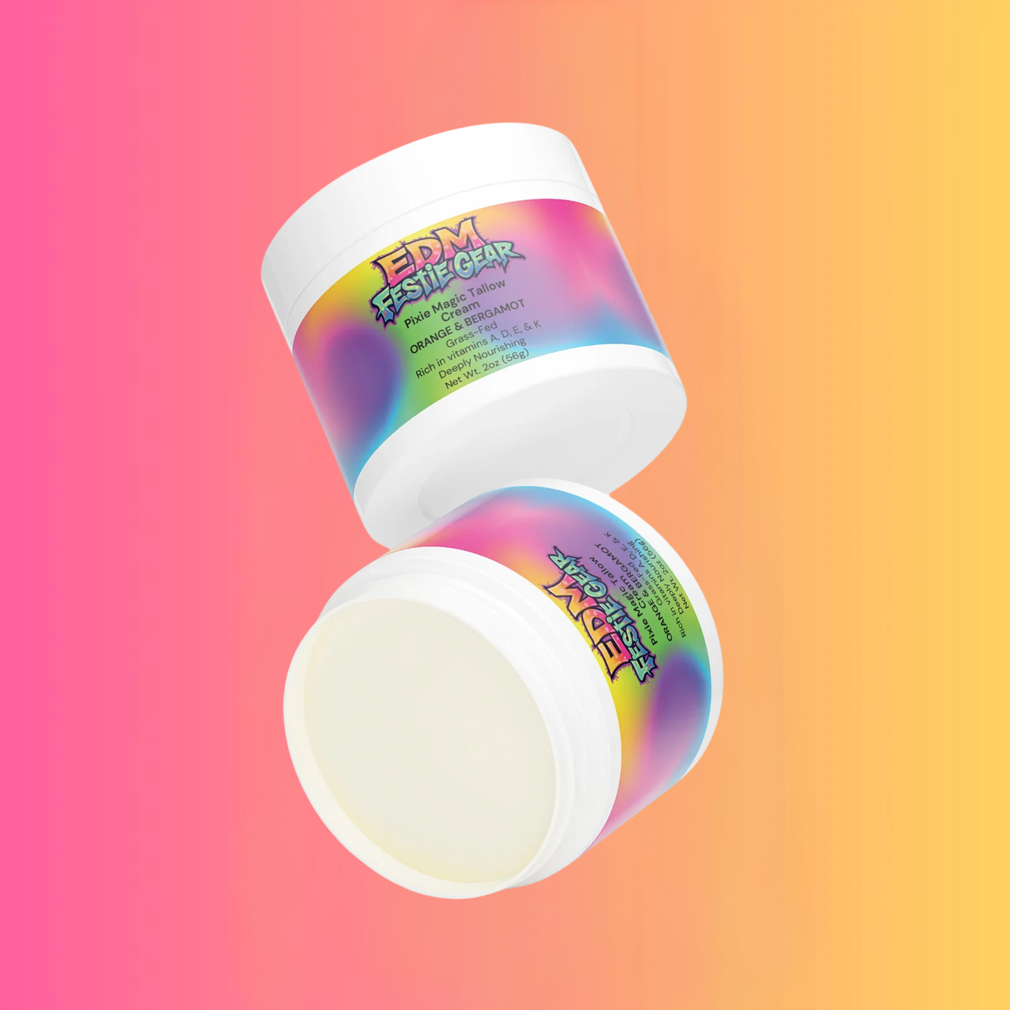 Pixie Magic Tallow Cream - Orange & Bergamot Festival Glow