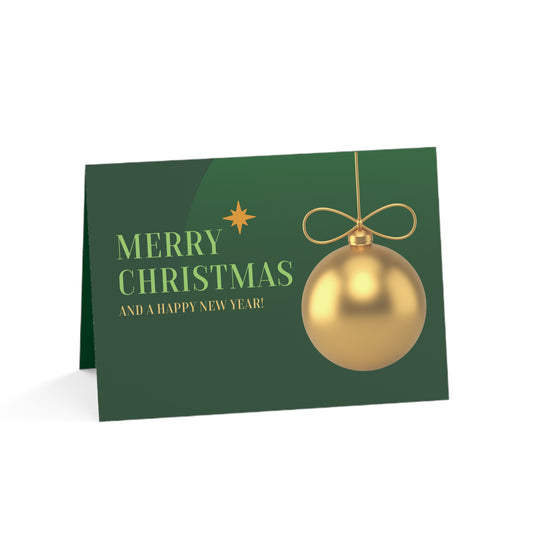 Merry Christmas Greeting Cards, Elegant Holiday Cards, Festive New Year Cards, Seasonal Greeting Cards, Christmas Celebration Cards