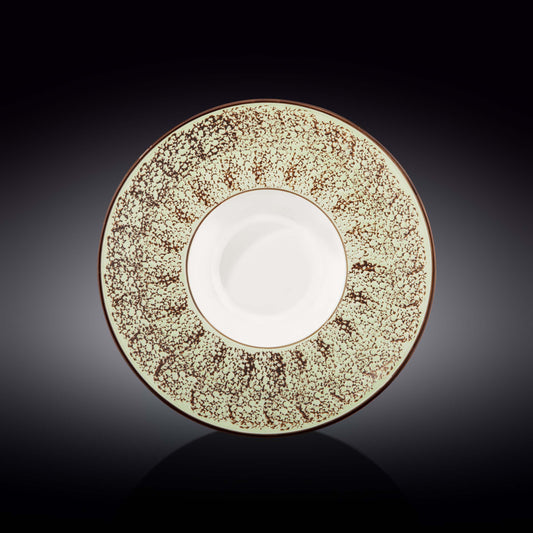 Pale Green / PistachioPorcelain Deep Plate 10.5" inch | 27 Cm 8 Fl Oz | 250 Ml-0