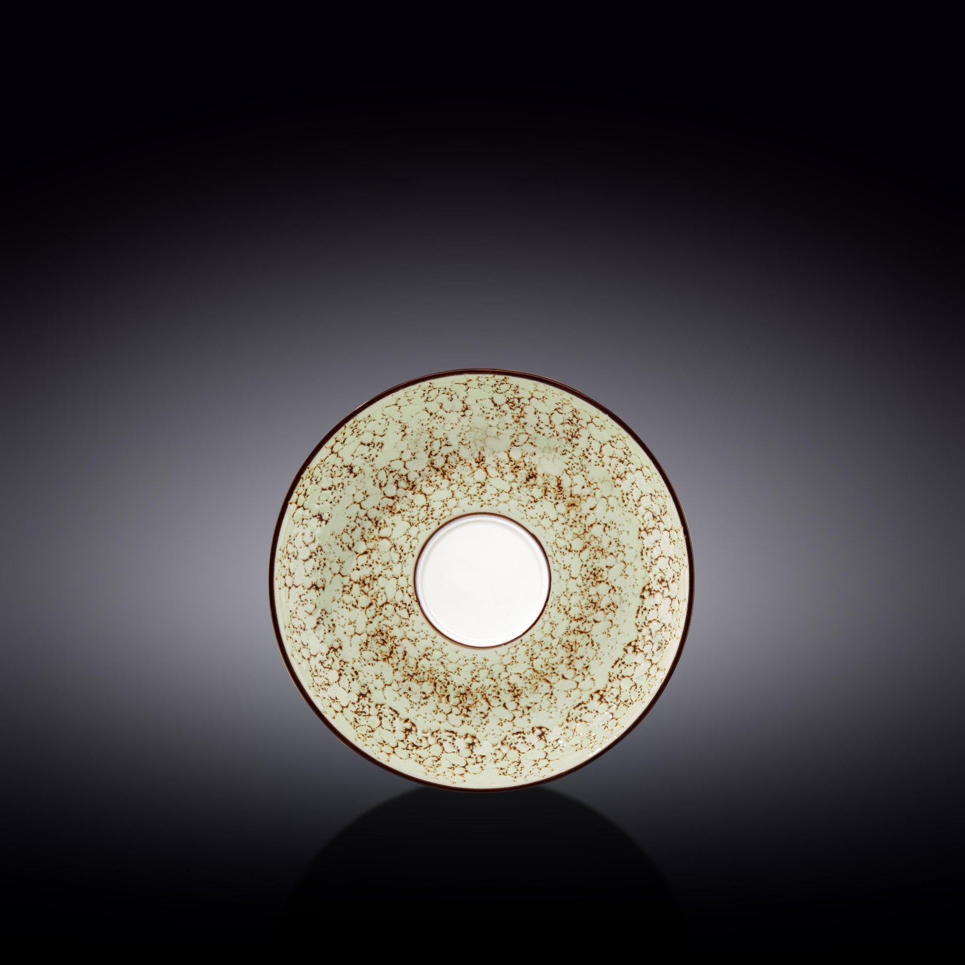 Pale Green Porcelain Saucer 6" inch | 15 CM-0