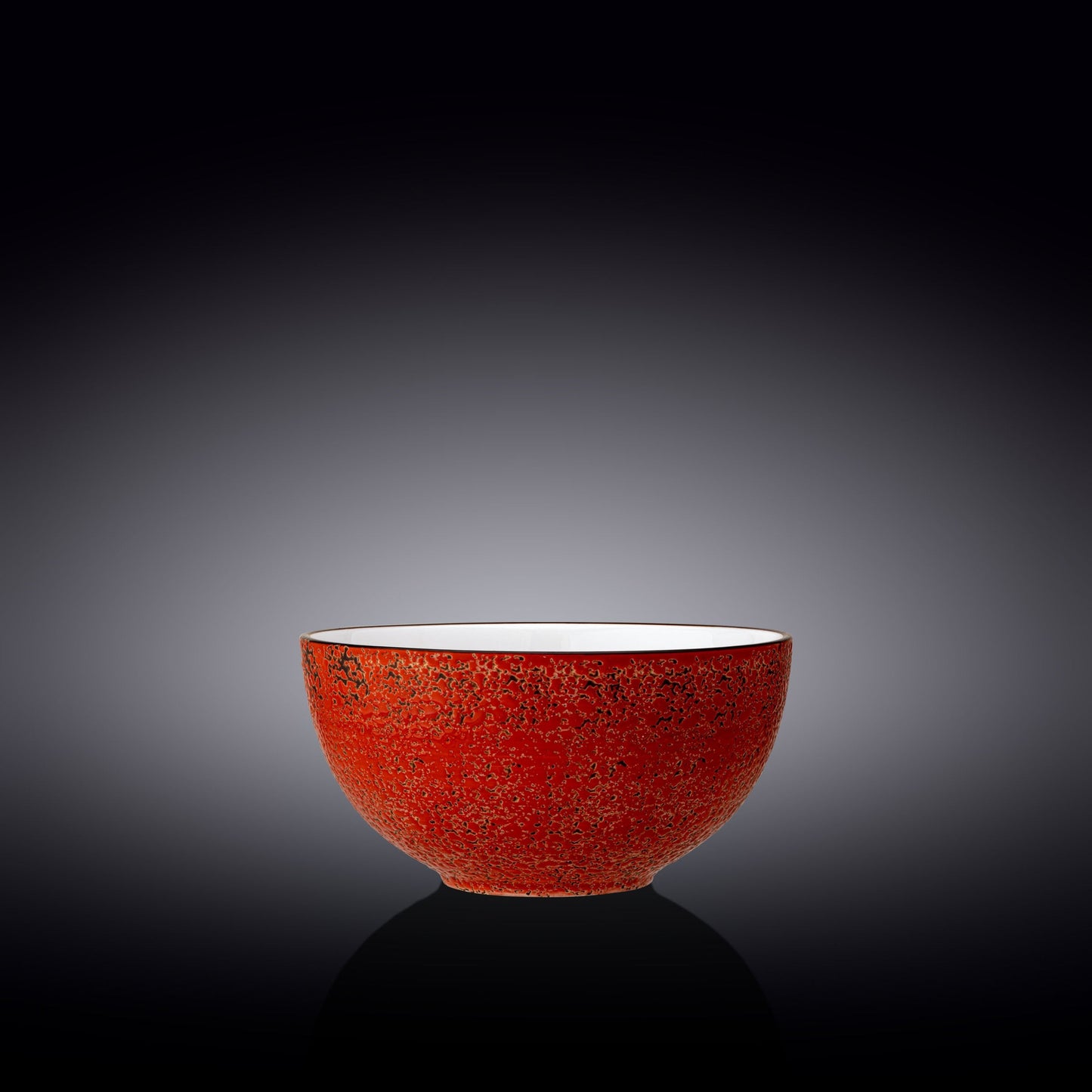 Red Porcelain Bowl 6.5" inch | 16.5 Cm 34 Fl Oz | 1000 Ml-0