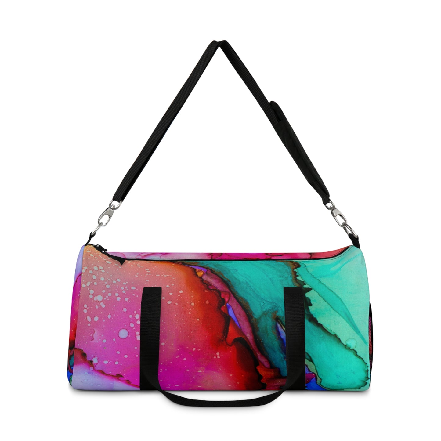 Vibrant Abstract Duffel Bag | Travel Bag, Gym Tote, Weekend Getaway, Colorful Bag, Unique Gift