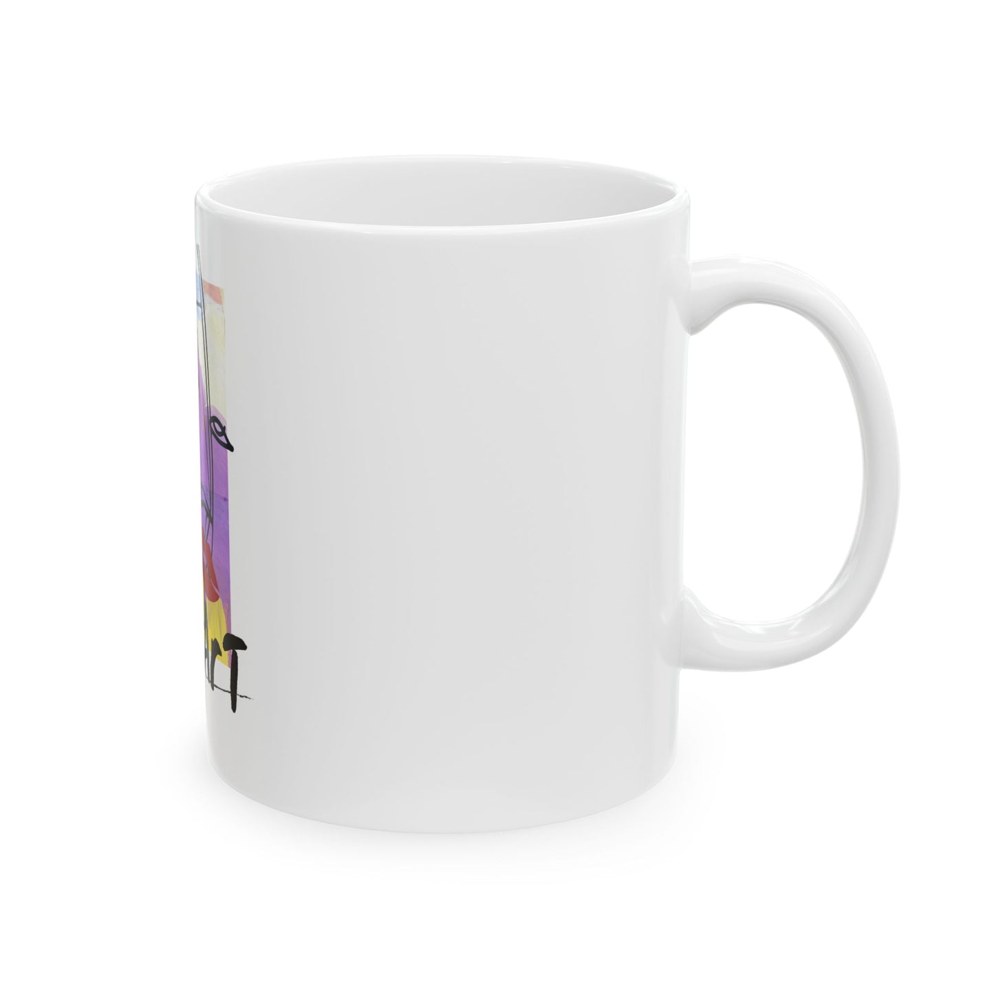 Artistic Ceramic Mug: "You Are Art" Coffee Cup for Artists, Creative Souls, Gift for Art Lovers, Inspirational Drinkware