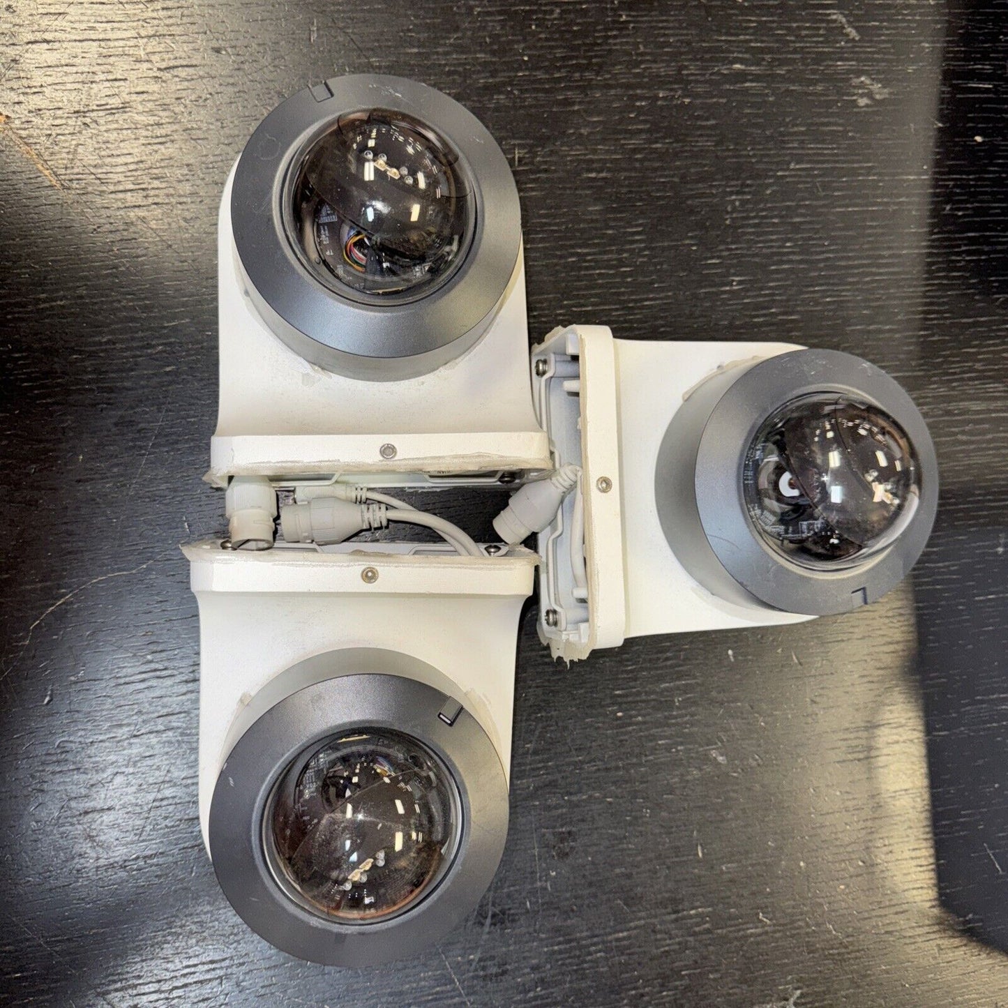 Lot Of 3 Alarm.com Some Cameras With Bases