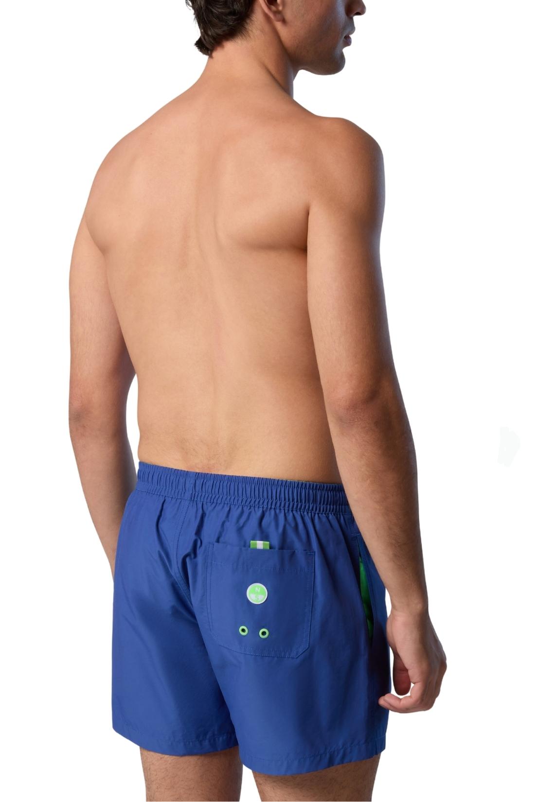 NORTH SAILS - Men's swim shorts with linear logo-2