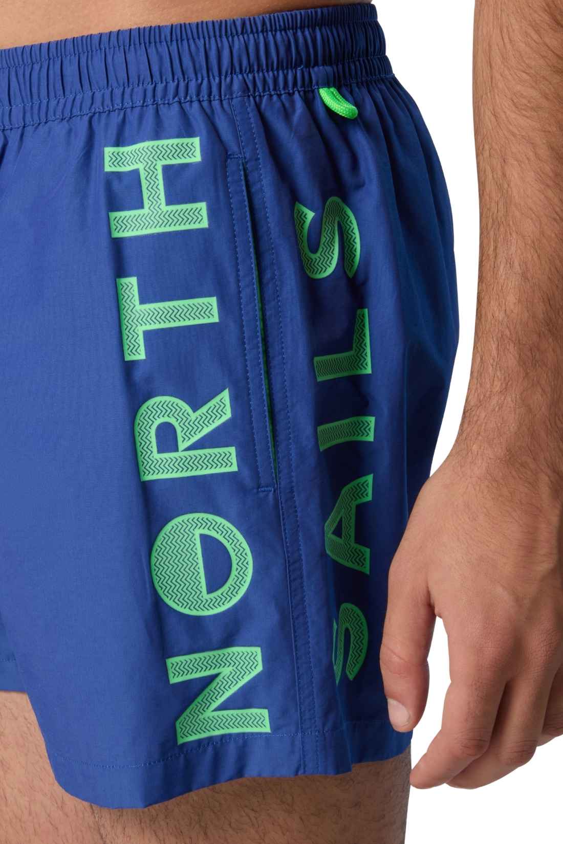 NORTH SAILS - Men's swim shorts with linear logo-3