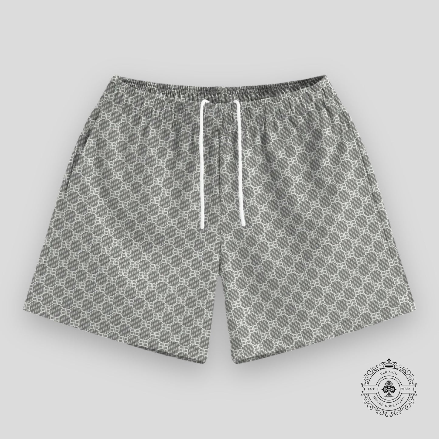 Bravest Studios Matrix Shorts in Slate Grey