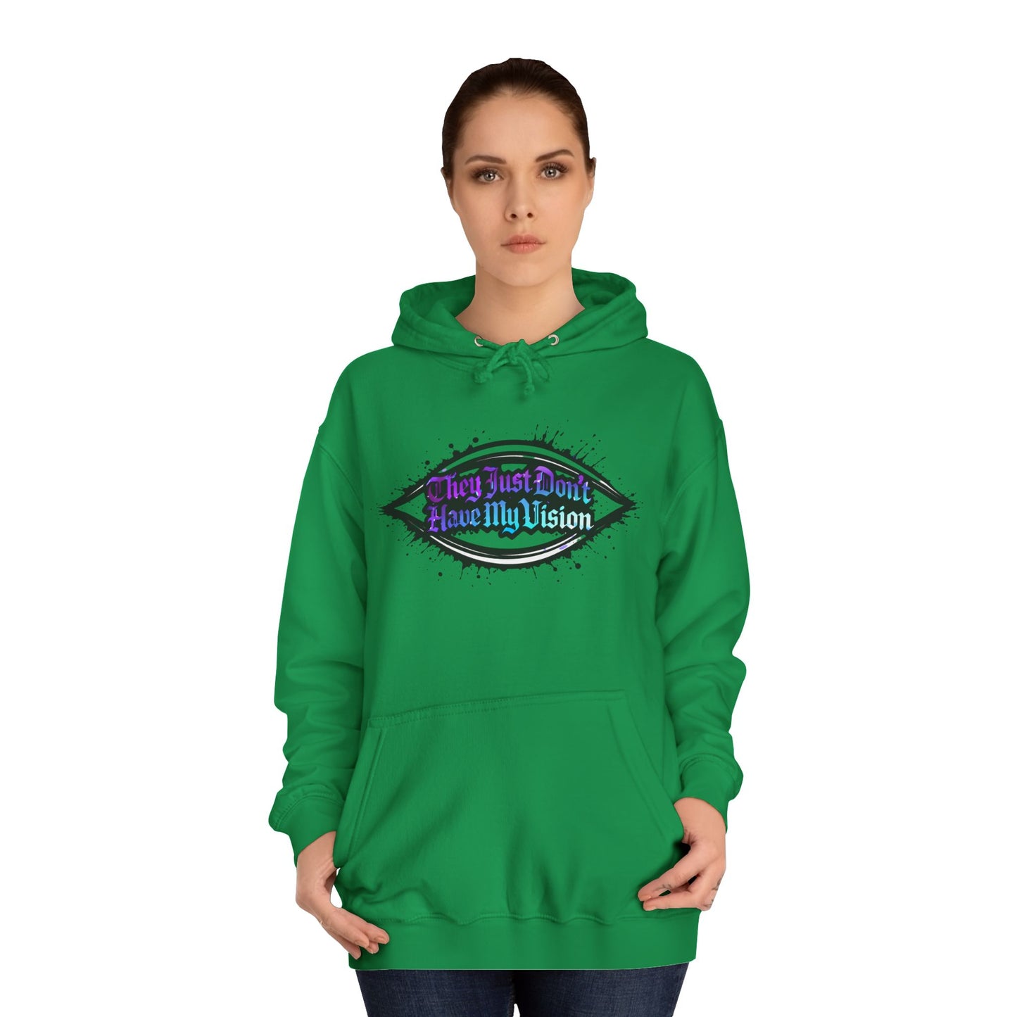 “VISION” Graphic Hoodie — Cosmic Art Pullover
