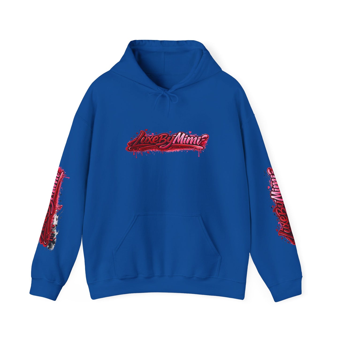 LuxeByMimi Brand Graffiti de Luxe Hoodie — Streetwear Pullover