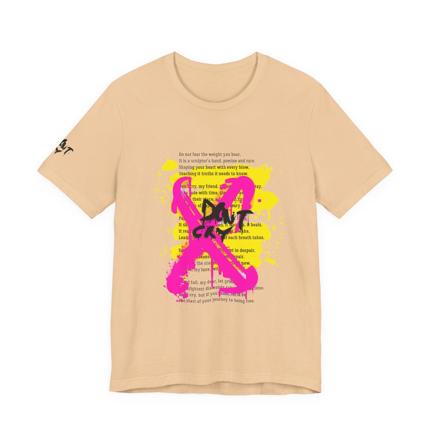 Inspirational Unisex Short Sleeve Tee - Journey to Self-Love & Empowerment