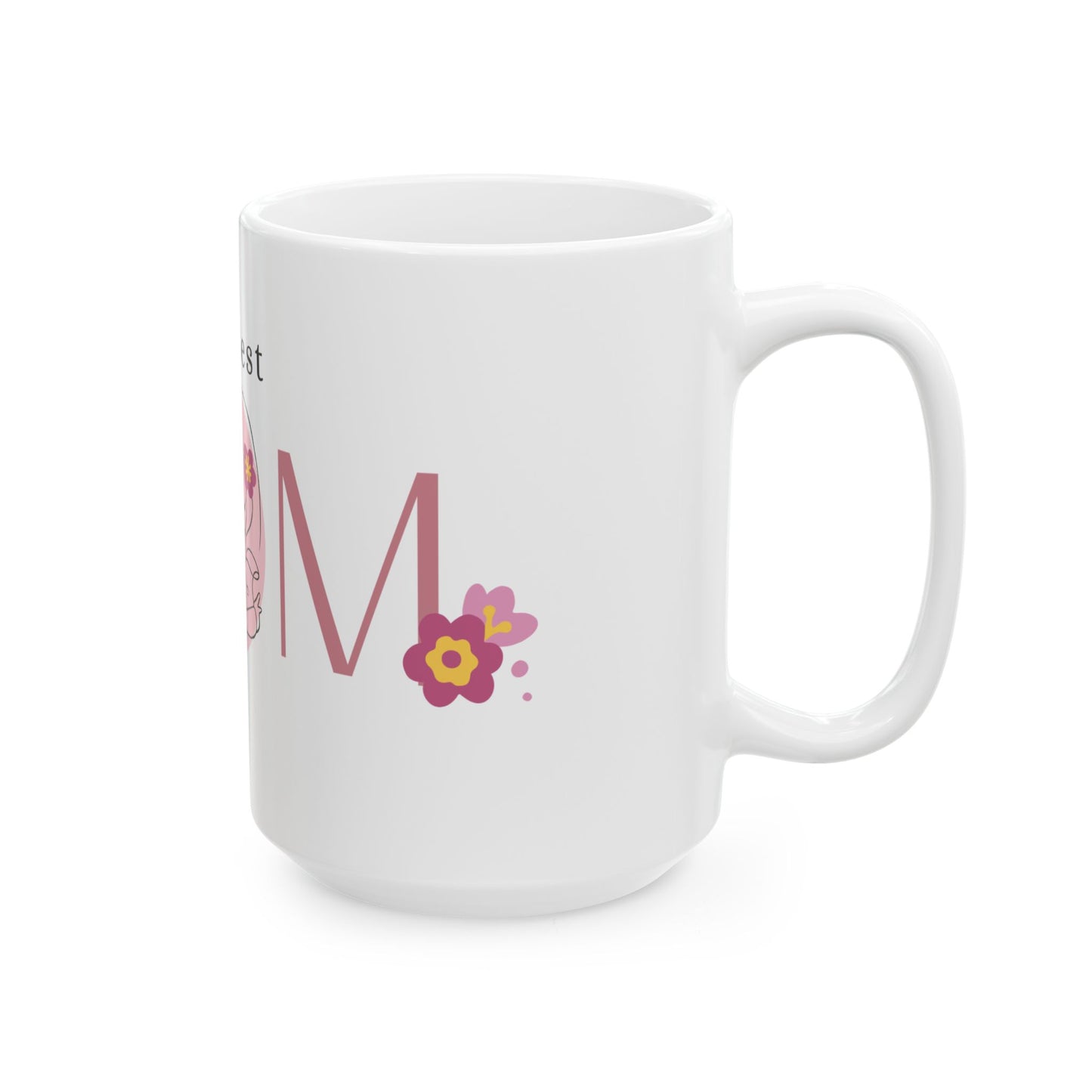 Ceramic Mug with Heartwarming 'Best Mom' Design – Perfect Gift for Mother's Day, Birthday, Love, Coffee Lovers, Personalized Mugs