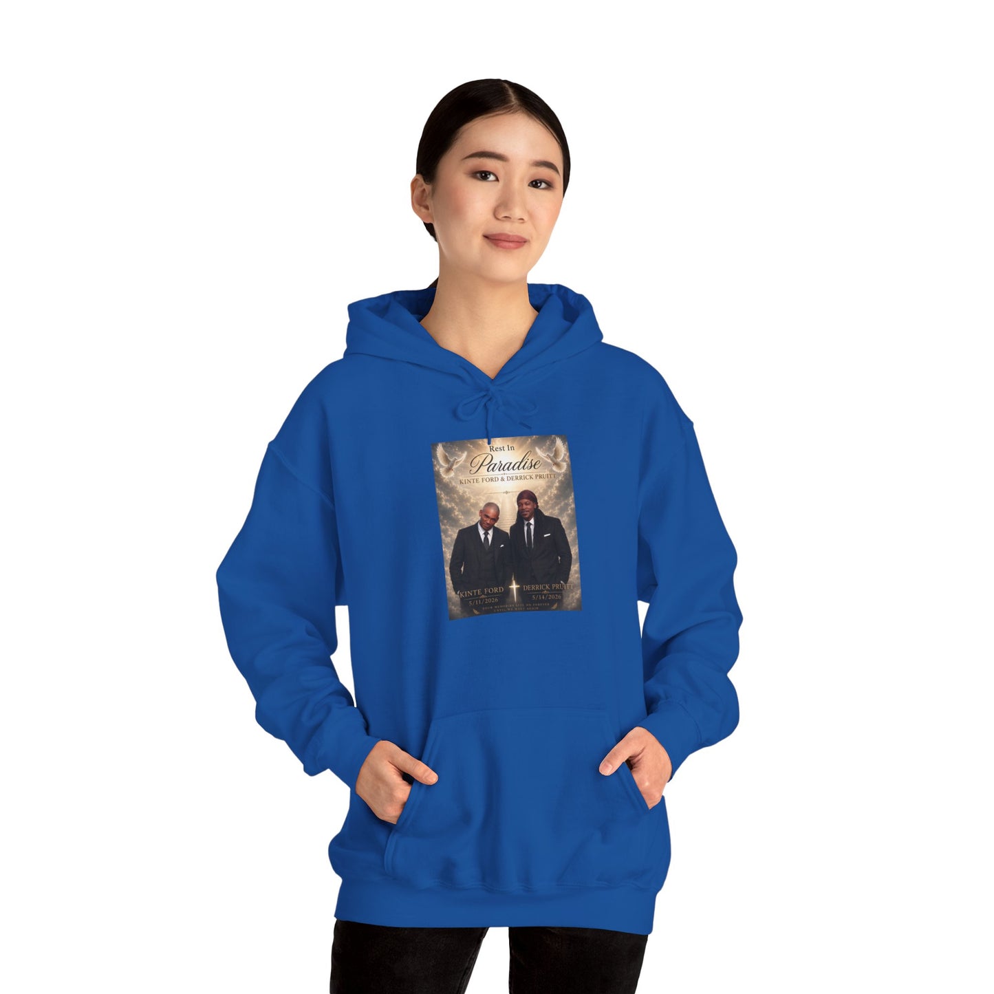 In Memory of Portrait Hoodie — "The Anointing" Ministry Sweatshirt
