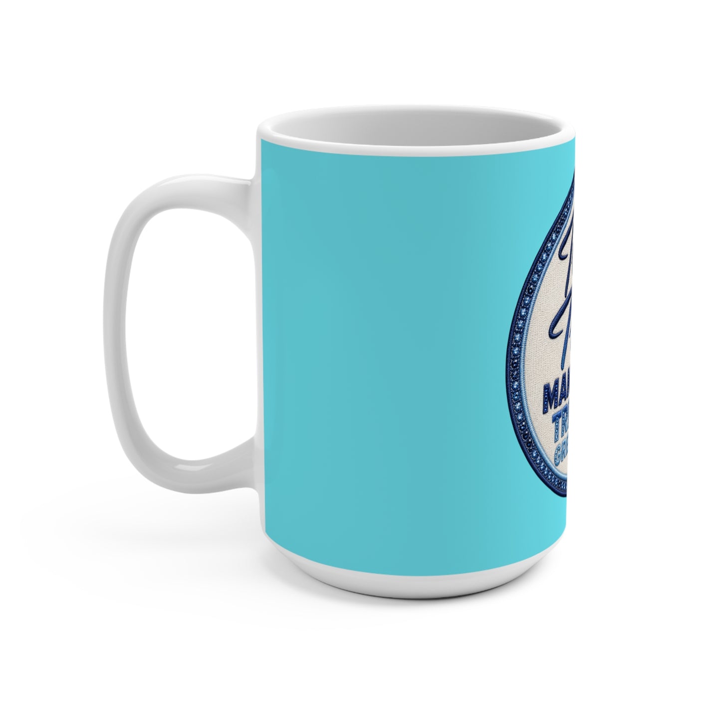 Trump Make Peace Treaties Mug - 15oz Political Coffee Cup
