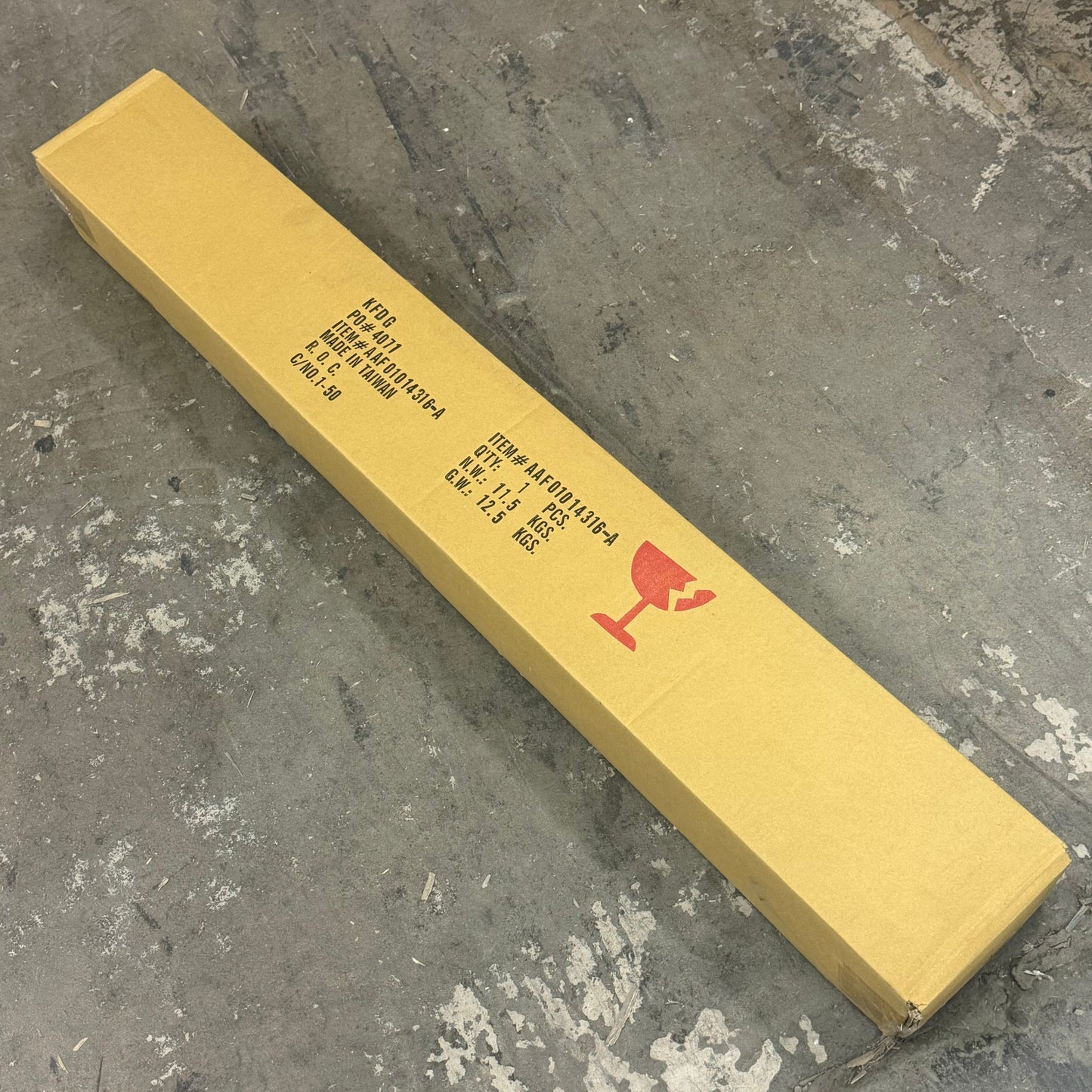 KFDG Stainless Steel Frame Kit AAF01014316-A 45"x3.5"