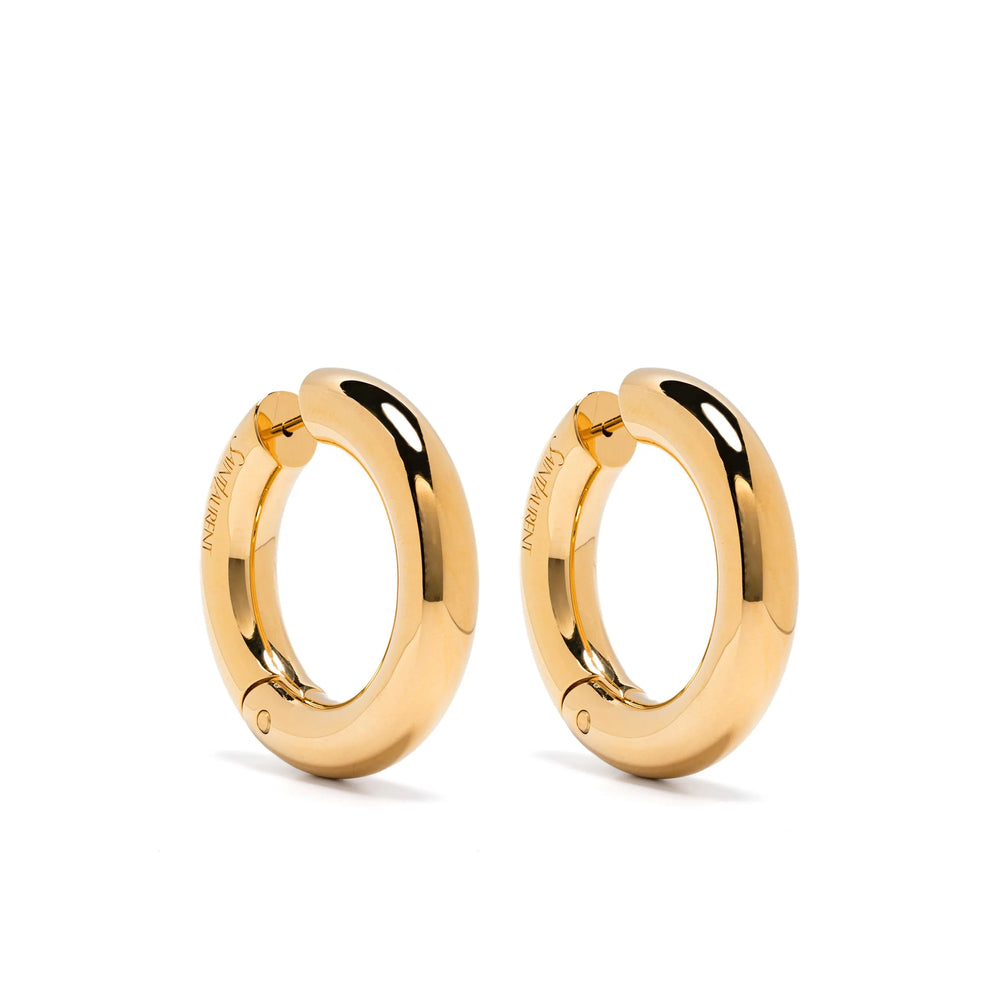 Saint Laurent Gold Earrings Women