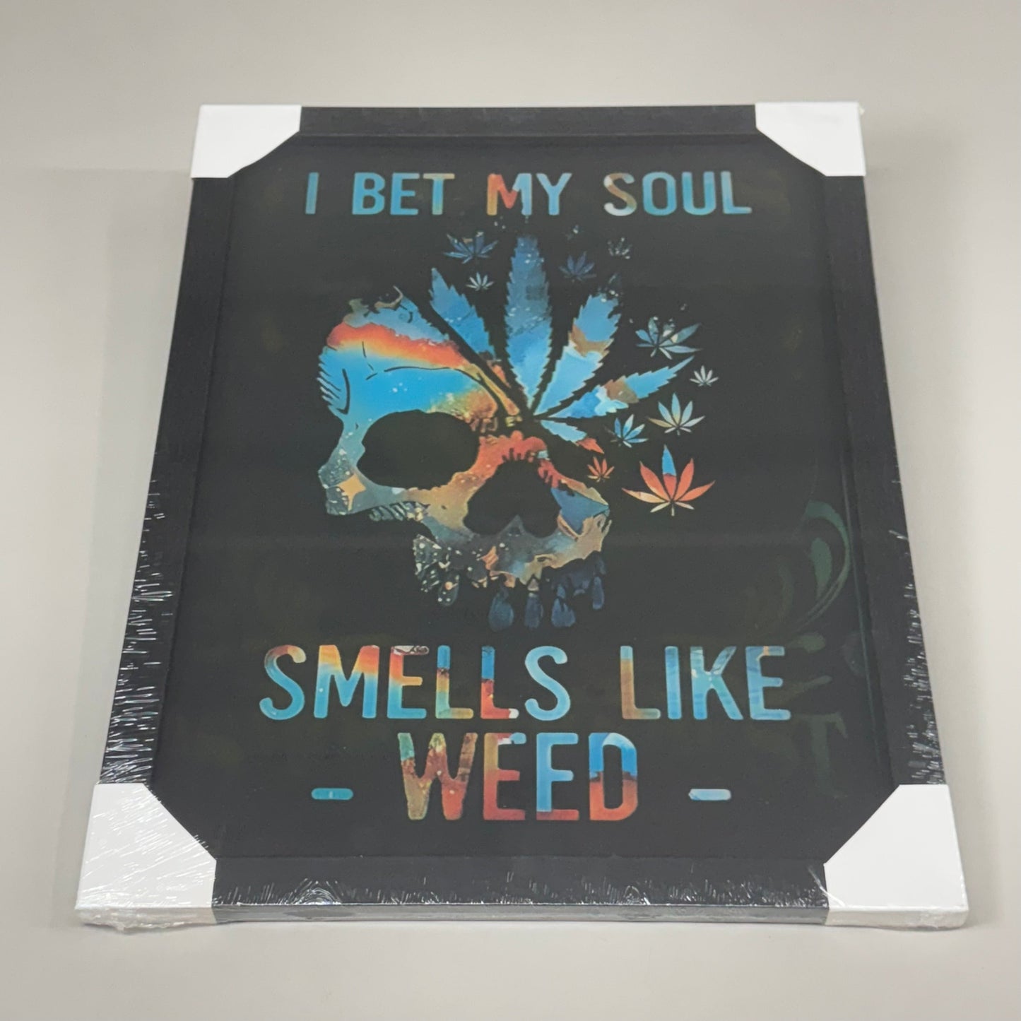Home Decor 3D Poster "I Bet My Soul Smells Like Weed" "Smoke the Best" 17"x13"