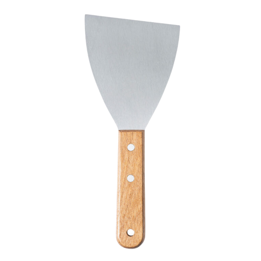 Stainless Steel Turner Spatula Wooden Handle