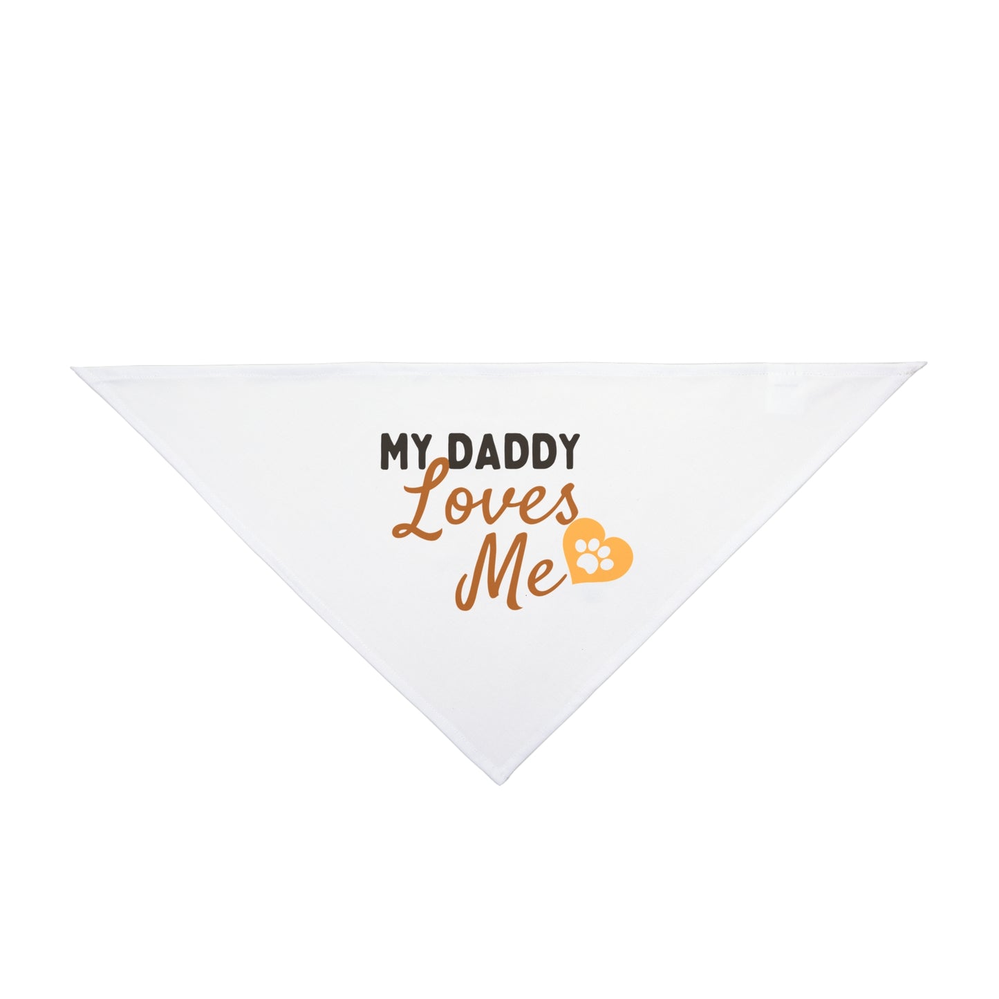 Pet Bandana, Cute Pet Accessory for Dog Lovers, Gift for Dads, Father's Day Dog Bandana, Dog Fashion, Stylish Pet Gift