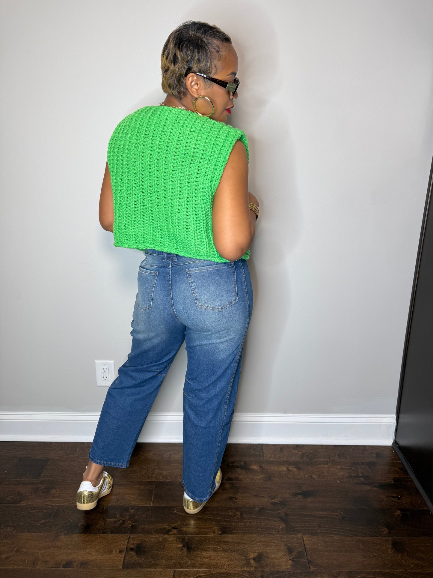 Cropped Jeans