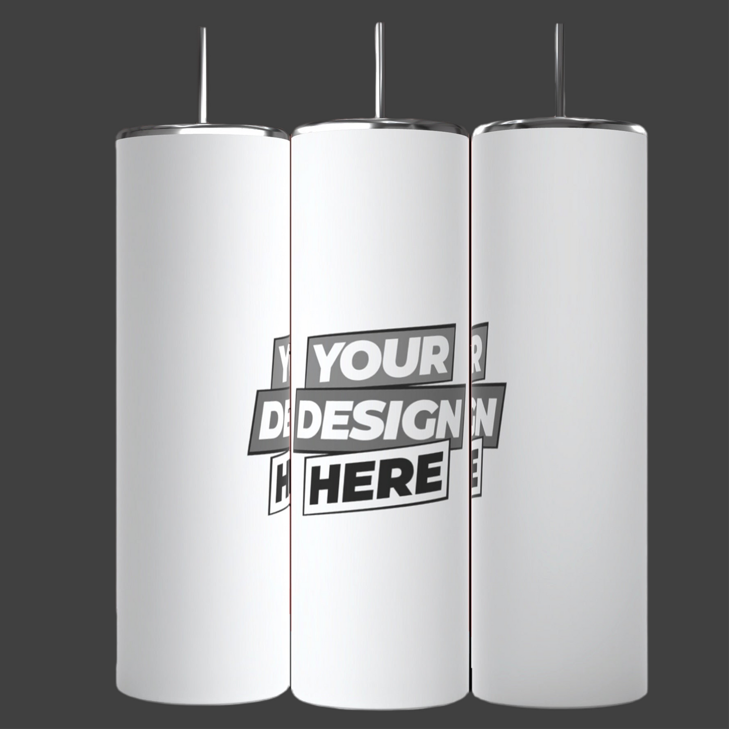 Personalized Wrapped 20oz Skinny Tumbler